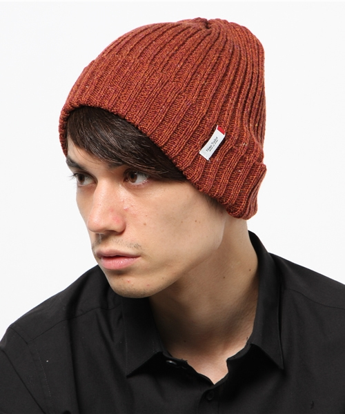 Nine Tailor（ナインテイラー）の「【Nine Tailor】ナインテーラーnep watch（ニットキャップ/ビーニー・メンズ・グレー系その他/オレンジ系その他・FREE）」の8枚目の写真