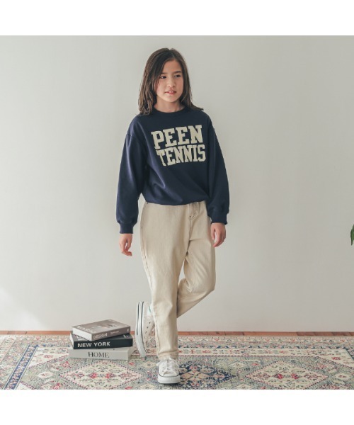 ZERO standerd(ゼロスタンダード)の「ゼロスタンダード PEEN TENNISトレーナー(スウェット・キッズ・ブラック/レッド/ネイビー・100cm/110cm/120cm/130cm/140cm/150cm/160cm)」の7枚目の写真
