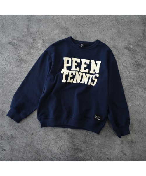 ZERO standerd(ゼロスタンダード)の「ゼロスタンダード PEEN TENNISトレーナー(スウェット・キッズ・ブラック/レッド/ネイビー・100cm/110cm/120cm/130cm/140cm/150cm/160cm)」の10枚目の写真
