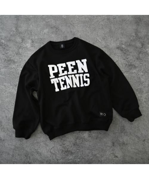 ZERO standerd(ゼロスタンダード)の「ゼロスタンダード PEEN TENNISトレーナー(スウェット・キッズ・ブラック/レッド/ネイビー・100cm/110cm/120cm/130cm/140cm/150cm/160cm)」の11枚目の写真
