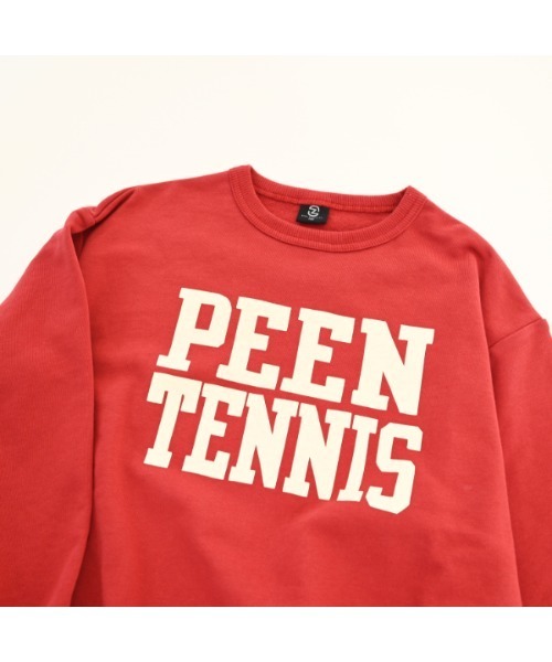 ZERO standerd(ゼロスタンダード)の「ゼロスタンダード PEEN TENNISトレーナー(スウェット・キッズ・ブラック/レッド/ネイビー・100cm/110cm/120cm/130cm/140cm/150cm/160cm)」の12枚目の写真