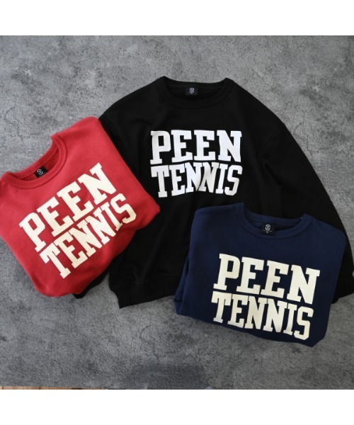 ZERO standerd(ゼロスタンダード)の「ゼロスタンダード PEEN TENNISトレーナー(スウェット・キッズ・ブラック/レッド/ネイビー・100cm/110cm/120cm/130cm/140cm/150cm/160cm)」の20枚目の写真
