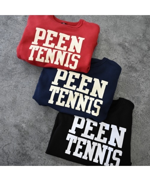 ZERO standerd(ゼロスタンダード)の「ゼロスタンダード PEEN TENNISトレーナー(スウェット・キッズ・ブラック/レッド/ネイビー・100cm/110cm/120cm/130cm/140cm/150cm/160cm)」の21枚目の写真