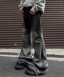 NOVESSEL | A'GEM/9 × .kom『NOVESSEL/ノベセル』グラデーションフレアデニム(デニムパンツ)