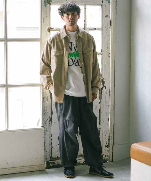 BAYFLOW（ベイフロー）の「カツラギパラシュートパンツ（その他パンツ・メンズ・ライトブルー/カーキ/ブラック・LARGE/MEDIUM）」の20枚目の写真