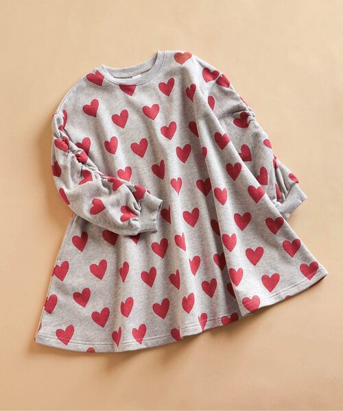 BREEZE(ブリーズ)の「【リンク】4色4柄ワンピース(ワンピース・キッズ・サックスブルー/オレンジ/ブラック/グレー・120/110/140/130/100/90/80)」の3枚目の写真