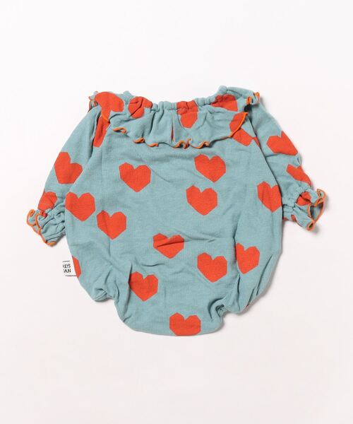 HOGAN RANCH WEAR（ホーガンランチウエア）の「パイルビッグカラーボディシャツ（ロンパース・キッズ・オフホワイト/ライトブルー/レッド/グリーン/ピンク/ミント・70/80）」の10枚目の写真