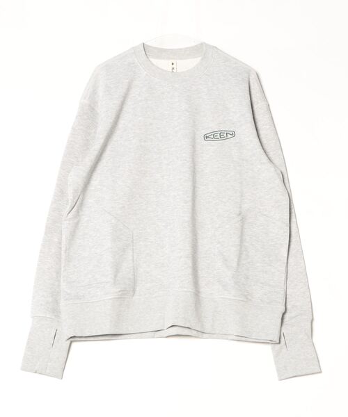 KEEN(キーン)の「HARVEST TECH POCKET CREW / ハーベスト テック ポケット クルー / 長袖(スウェット・メンズ・グレー・XL/S/M/L)」の6枚目の写真
