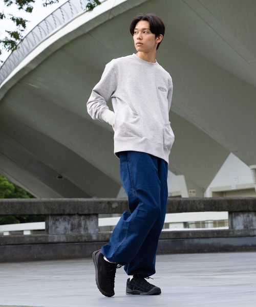 KEEN(キーン)の「HARVEST TECH POCKET CREW / ハーベスト テック ポケット クルー / 長袖(スウェット・メンズ・グレー・XL/S/M/L)」の3枚目の写真