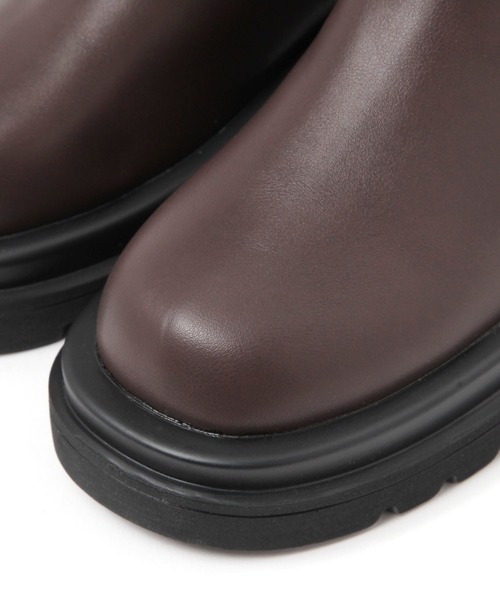 LAKOLE（ラコレ）の「ショートエンジニアブーツ / 138945（ブーツ・レディース・ブラック/ブラウン・LARGE/MEDIUM）」の14枚目の写真