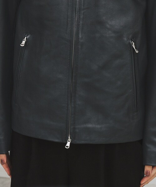 セール】ラムレザーシングルライダースジャケット（ライダース
