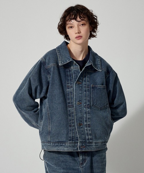 LOUNGEDRESS 20thヴィンテージライクデニムジャケット 20周年限定】ヴィンテージライクデニムジャケット | LOUNGEDRESS