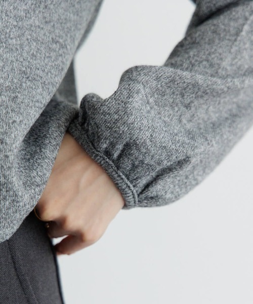 flower（フラワー）の「ベイビーカラートップ（Tシャツ/カットソー・レディース・グレー/ブラウン・FREE）」の12枚目の写真