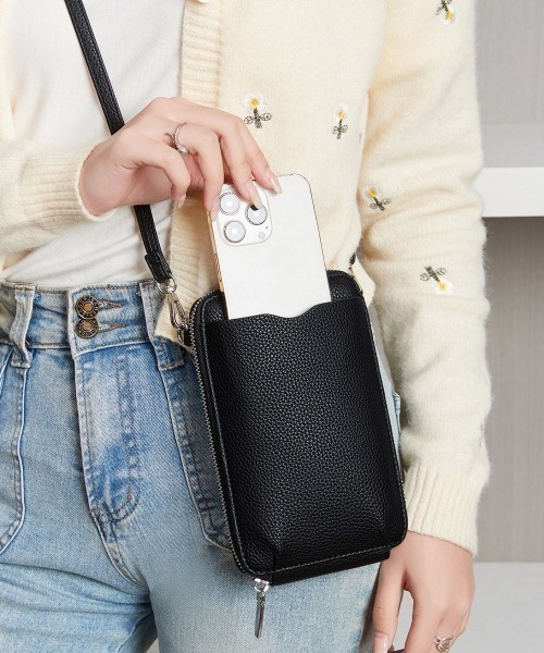 セール】お財布ショルダー スマホポーチ（ショルダーバッグ