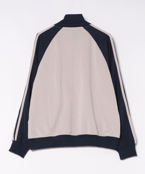 raglan sleeves embroidery side line track jacket/ラグランスリーブ ワンポイント刺繍 サイドライン トラックジャケット（ジャージ）｜Ritzy（リッツィー）