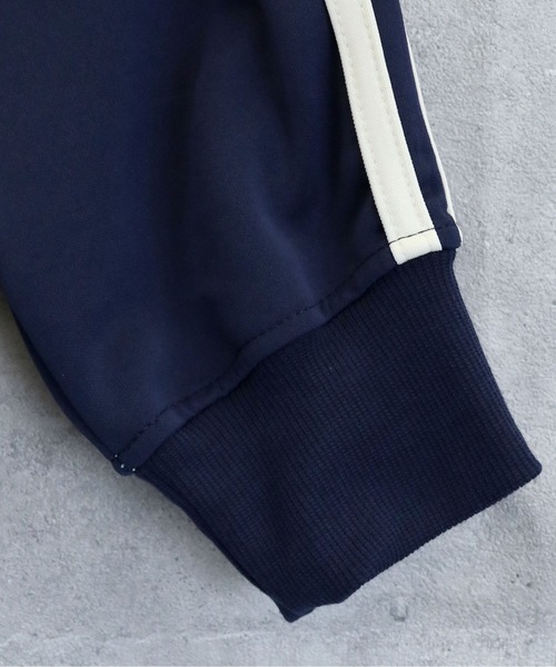 raglan sleeves embroidery side line track jacket/ラグランスリーブ ワンポイント刺繍 サイドライン トラックジャケット（ジャージ）｜Ritzy（リッツィー）