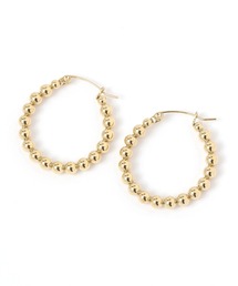 ステンレス / ボールチェーンピアス