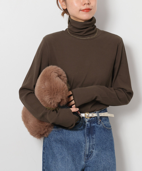 JOURNAL STANDARD relume(ジャーナルスタンダード レリューム)の「ソフトベアテレコタートル(Tシャツ/カットソー・レディース・ブラウン/ホワイト/ブラック・FREE)」の15枚目の写真