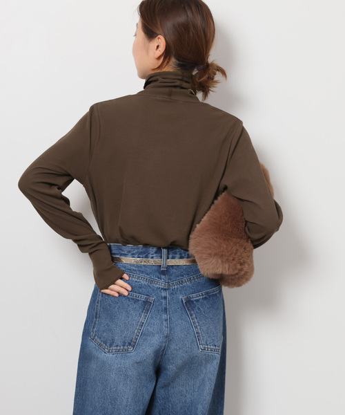 JOURNAL STANDARD relume(ジャーナルスタンダード レリューム)の「ソフトベアテレコタートル(Tシャツ/カットソー・レディース・ブラウン/ホワイト/ブラック・FREE)」の18枚目の写真