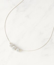 SHOO・LA・RUE | キラキラパヴェボールネックレス(ネックレス)