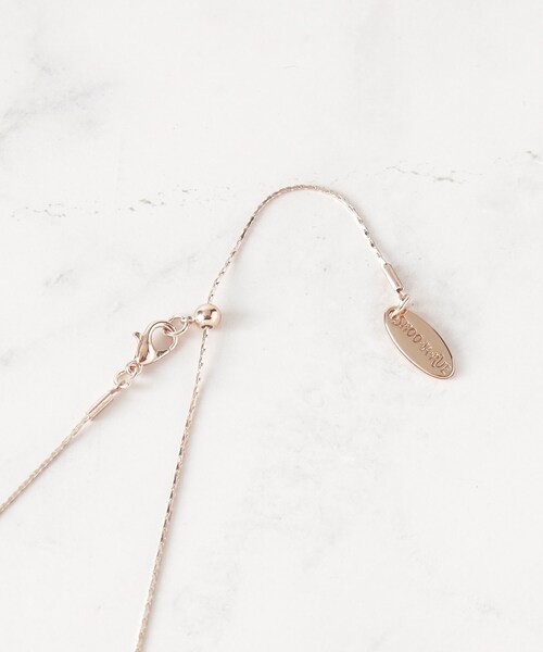 SHOO・LA・RUE（シューラルー）の「◆キラキラパヴェボールネックレス（ネックレス・レディース・ピンクゴールド/シルバー/ゴールド・00）」の7枚目の写真