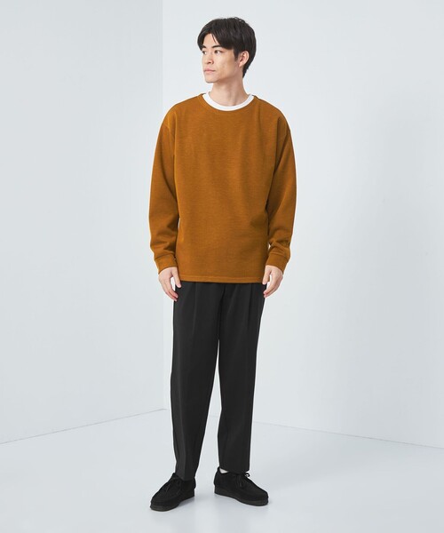green label relaxing(グリーンレーベルリラクシング)の「スリーシーズン 1P イージーパンツ -2WAYストレッチ-(その他パンツ・メンズ・ブラック/モカ/ダークグレー・M/S/L/XL)」の4枚目の写真