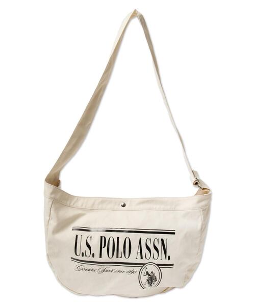 U.S. POLO ASSN.（ユーエスポロアッスン）の「∴WEGO/U.S. POLO ASSN.別注キャンバスBIGショルダーバッグ（ショルダーバッグ・レディース・その他1/その他2・FREE）」の10枚目の写真