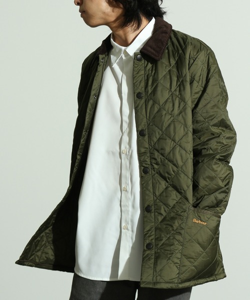 Barbour(バブアー)の「【BARBOUR/バブアー】Liddesdale quilt Jacket/リデスデイル キルティング ブルゾン(ダウンジャケット/コート・メンズ・ネイビー/ブラック/オリーブ・S/M/L/XL)」の7枚目の写真