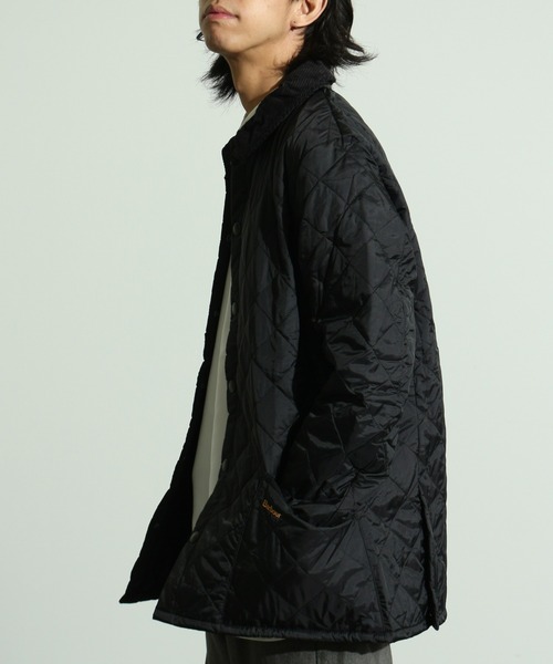 Barbour(バブアー)の「【BARBOUR/バブアー】Liddesdale quilt Jacket/リデスデイル キルティング ブルゾン(ダウンジャケット/コート・メンズ・ネイビー/ブラック/オリーブ・S/M/L/XL)」の5枚目の写真