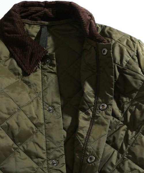 Barbour(バブアー)の「【BARBOUR/バブアー】Liddesdale quilt Jacket/リデスデイル キルティング ブルゾン(ダウンジャケット/コート・メンズ・ネイビー/ブラック/オリーブ・S/M/L/XL)」の12枚目の写真