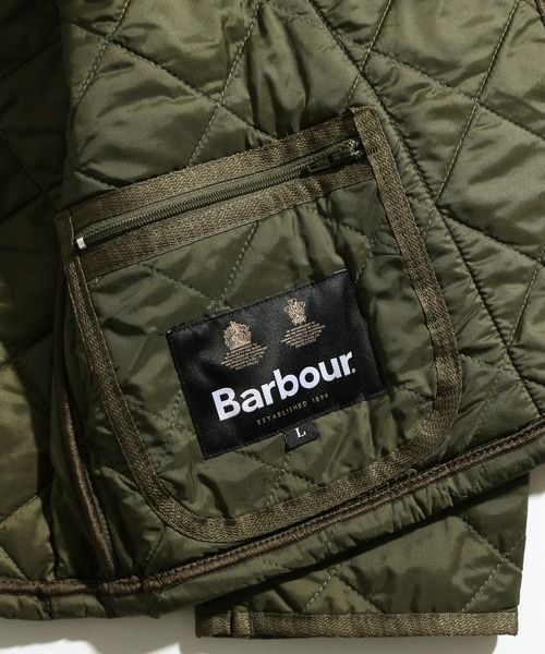 Barbour(バブアー)の「【BARBOUR/バブアー】Liddesdale quilt Jacket/リデスデイル キルティング ブルゾン(ダウンジャケット/コート・メンズ・ネイビー/ブラック/オリーブ・S/M/L/XL)」の14枚目の写真
