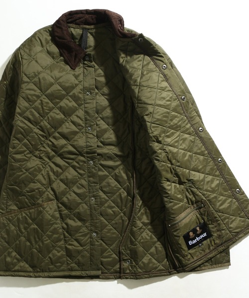 Barbour(バブアー)の「【BARBOUR/バブアー】Liddesdale quilt Jacket/リデスデイル キルティング ブルゾン(ダウンジャケット/コート・メンズ・ネイビー/ブラック/オリーブ・S/M/L/XL)」の13枚目の写真