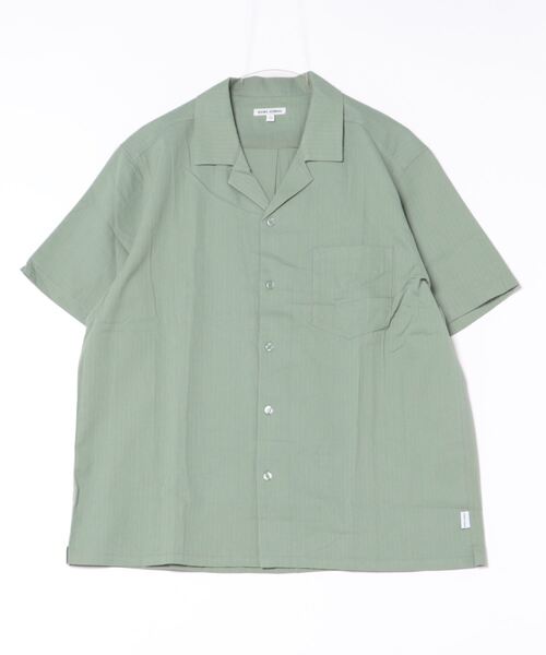 BANKS(バンクス)の「SS SHIRT/BANKS JOURNAL/バンクスジャーナル 無地半袖Tシャツ(シャツ/ブラウス・メンズ・ライトグレー/グリーン系その他/ダークブラック・X-LARGE/LARGE/MEDIUM)」の17枚目の写真