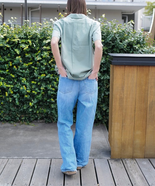 BANKS(バンクス)の「SS SHIRT/BANKS JOURNAL/バンクスジャーナル 無地半袖Tシャツ(シャツ/ブラウス・メンズ・ライトグレー/グリーン系その他/ダークブラック・X-LARGE/LARGE/MEDIUM)」の12枚目の写真