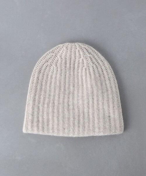 UNITED ARROWS（ユナイテッドアローズ）の「アゼ ニットキャップ（ニットキャップ/ビーニー・レディース・ブラック/ブラウン/ダークグレー/ベージュ・FREE）」の9枚目の写真