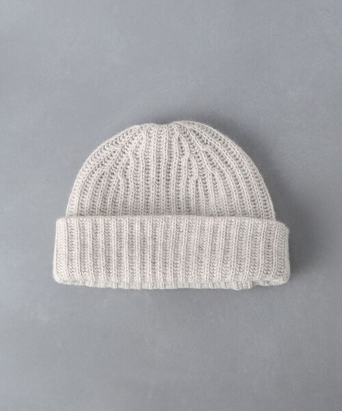 UNITED ARROWS（ユナイテッドアローズ）の「アゼ ニットキャップ（ニットキャップ/ビーニー・レディース・ブラック/ブラウン/ダークグレー/ベージュ・FREE）」の12枚目の写真