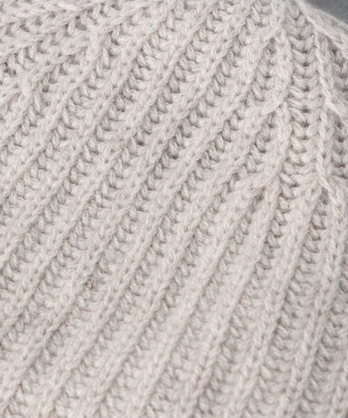 UNITED ARROWS（ユナイテッドアローズ）の「アゼ ニットキャップ（ニットキャップ/ビーニー・レディース・ブラック/ブラウン/ダークグレー/ベージュ・FREE）」の13枚目の写真