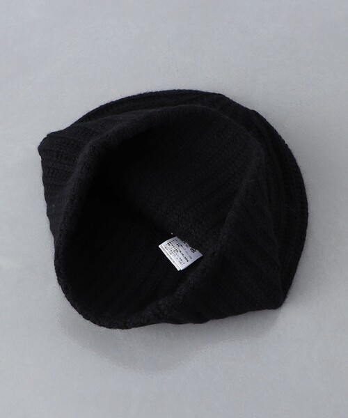 UNITED ARROWS（ユナイテッドアローズ）の「アゼ ニットキャップ（ニットキャップ/ビーニー・レディース・ブラック/ブラウン/ダークグレー/ベージュ・FREE）」の15枚目の写真