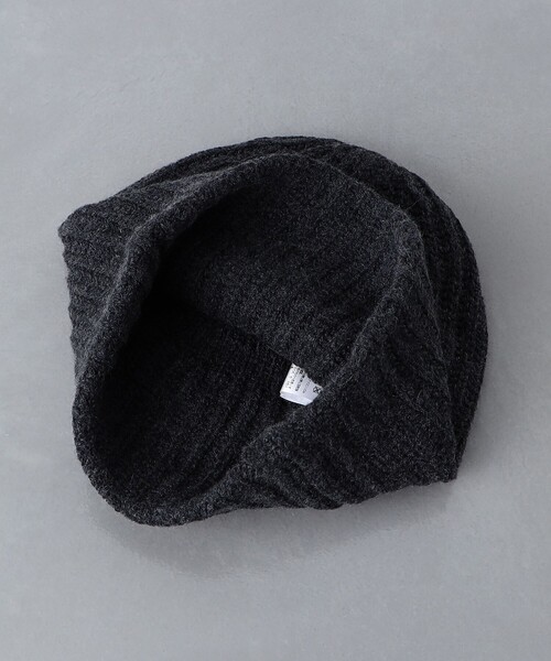 UNITED ARROWS（ユナイテッドアローズ）の「アゼ ニットキャップ（ニットキャップ/ビーニー・レディース・ブラック/ブラウン/ダークグレー/ベージュ・FREE）」の18枚目の写真