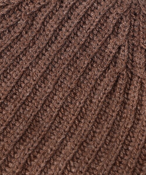 UNITED ARROWS（ユナイテッドアローズ）の「アゼ ニットキャップ（ニットキャップ/ビーニー・レディース・ブラック/ブラウン/ダークグレー/ベージュ・FREE）」の22枚目の写真