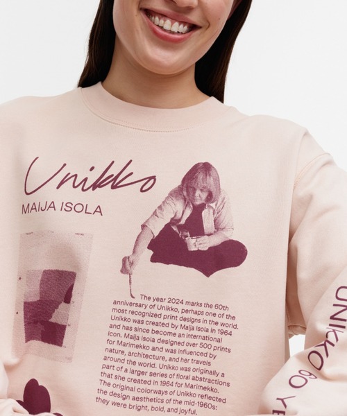 マリメッコ　60th トリビュートスウェット マリメッコ 60th トリビュートスウェット マリメッコ 60th