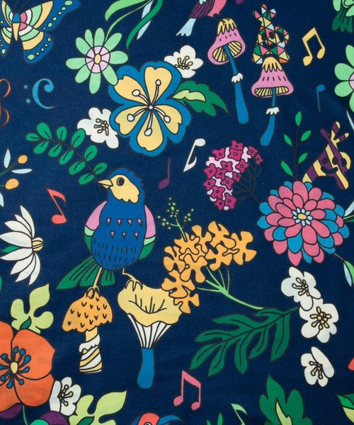 go slow caravan（ゴースローキャラバン）の「寝るまで気持ちいい総柄スムースプルオーバー（スウェット・メンズ・ネイビー/ブラック・MEDIUM/SMALL/LARGE/X-LARGE）」の17枚目の写真