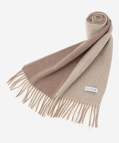 MACKINTOSH LONDON（マッキントッシュ ロンドン）の「カラーパネルマフラー（マフラー・メンズ・チャコールグレー/ブルー/ベージュ系その他・FREE）」の5枚目の写真