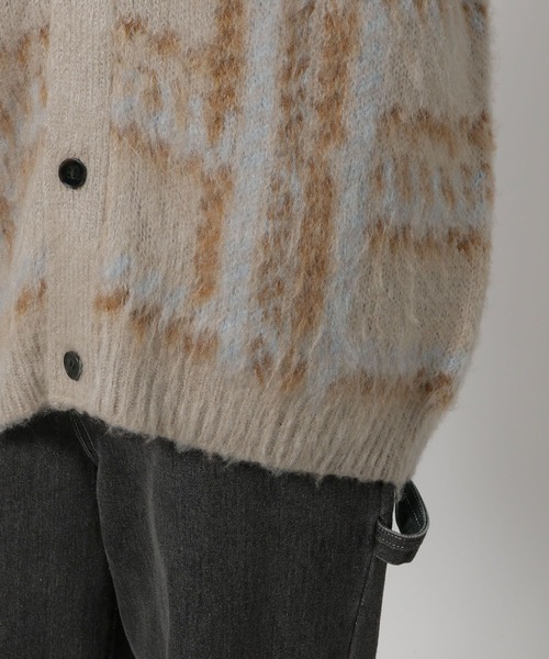 LAKOLE(ラコレ)の「シャギーチェックアソートカーデ / 137881(カーディガン/ボレロ・メンズ・ブラック/オレンジ/ベージュ・LARGE/MEDIUM)」の18枚目の写真