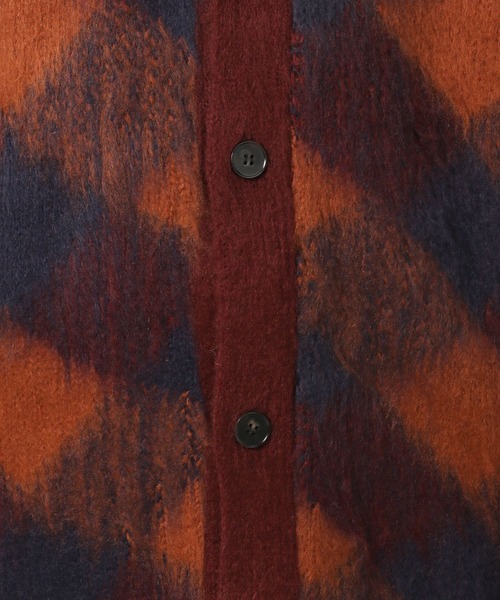 LAKOLE(ラコレ)の「シャギーチェックアソートカーデ / 137881(カーディガン/ボレロ・メンズ・ブラック/オレンジ/ベージュ・LARGE/MEDIUM)」の21枚目の写真