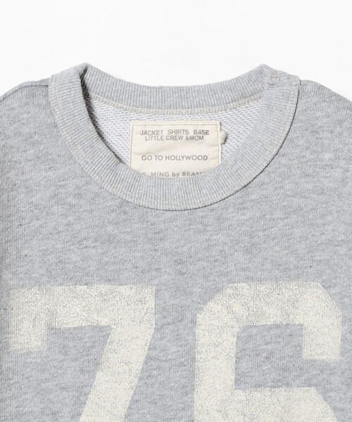 GO TO HOLLYWOOD（ゴートゥーハリウッド）の「GO TO HOLLYWOOD / 袖フリル ワンピース 2024FW（100～150cm）（ワンピース・キッズ・ネイビー/ライトグレー・SMALL/MEDIUM/LARGE）」の4枚目の写真