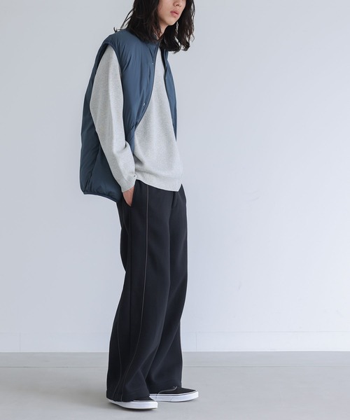 n'OrLABEL（ノアールレーベル）の「【SETUP対応】『裏起毛パイピングパンツ』（その他パンツ・メンズ・グレイッシュベージュ/ブラック・M/L）」の12枚目の写真