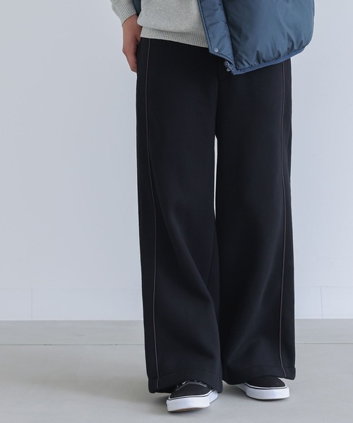 n'OrLABEL（ノアールレーベル）の「【SETUP対応】『裏起毛パイピングパンツ』（その他パンツ・メンズ・グレイッシュベージュ/ブラック・M/L）」の11枚目の写真