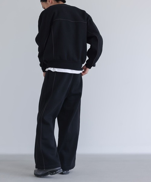 n'OrLABEL（ノアールレーベル）の「【SETUP対応】『裏起毛パイピングパンツ』（その他パンツ・メンズ・グレイッシュベージュ/ブラック・M/L）」の16枚目の写真