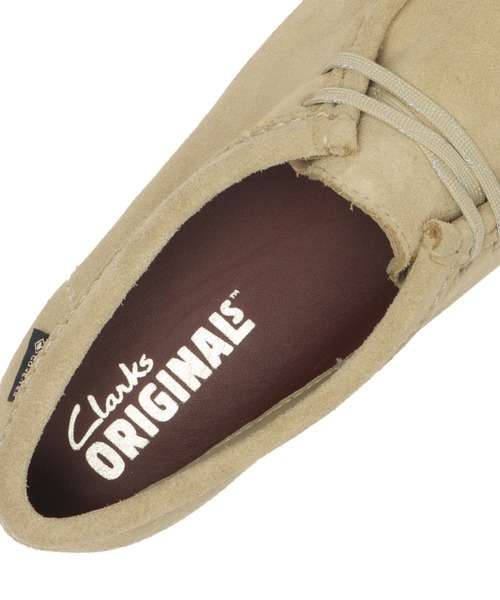 Clarks(クラークス)の「W WALLABEE GTX 26179259(モカシン/デッキシューズ・レディース・ベージュ・4h/4/3h/6/5h/5/3)」の8枚目の写真